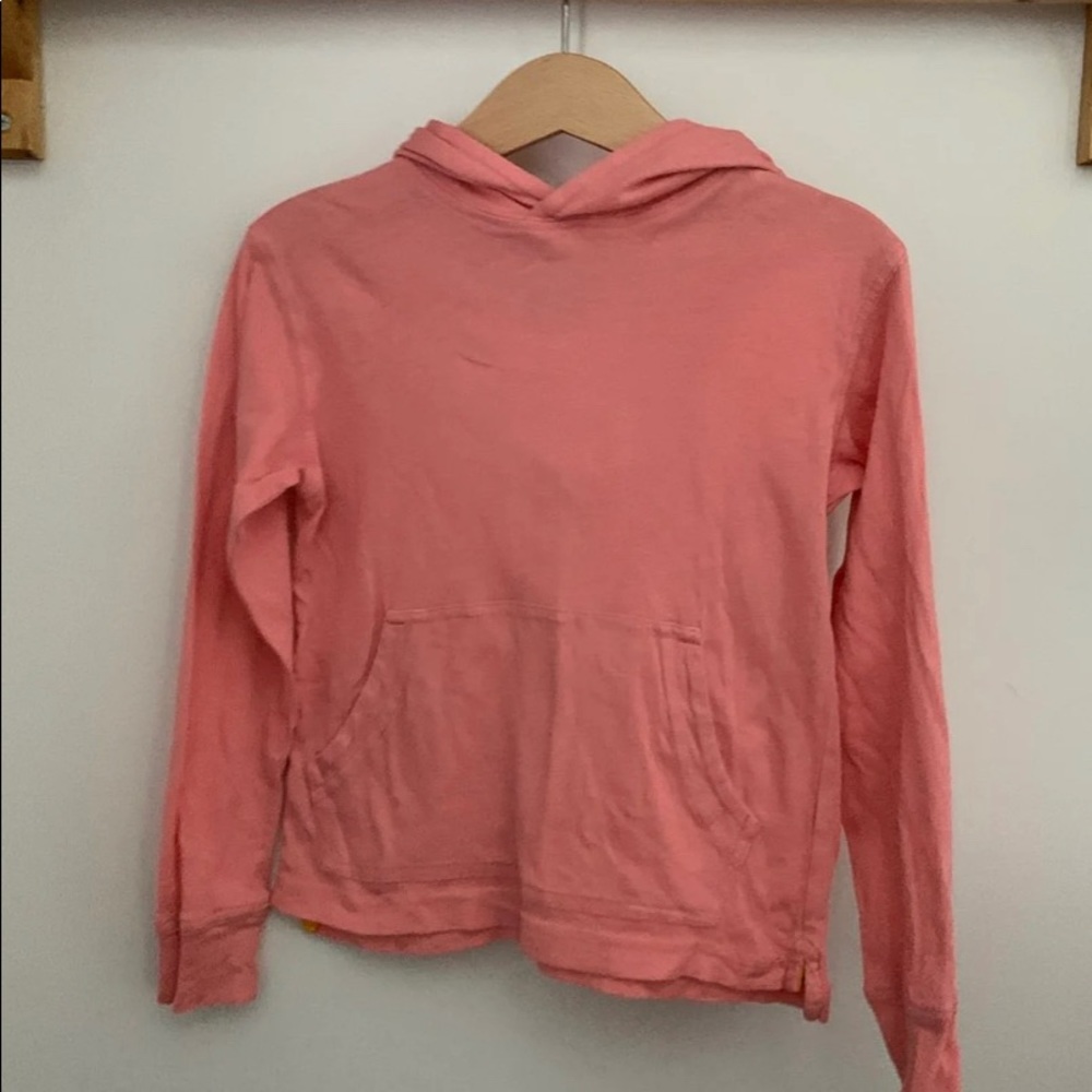 Pact organic cotton girls lightweight hoodie